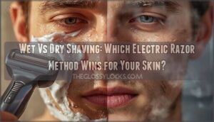 wet shaving vs dry shaving with electric shavers wet shaving vs dry shaving with electric shavers