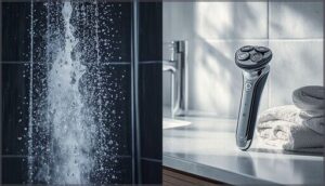 wet vs. dry shaving capabilities wet vs. dry shaving capabilities
