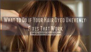 what to do if your hair dyed unevenly what to do if your hair dyed unevenly