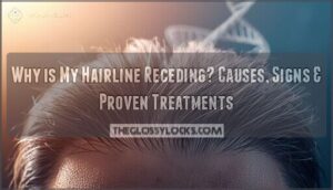 why is my hairline receding why is my hairline receding