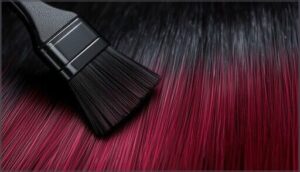 applying dye for even coverage applying dye for even coverage