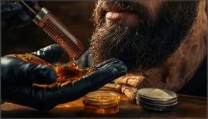 applying oils and balms with tools applying oils and balms with tools