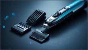 attachments - clipper guards, nose trimmer, precision comb attachments - clipper guards, nose trimmer, precision comb