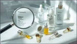 avoiding pore-clogging products avoiding pore-clogging products