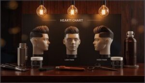 best fades for heart-shaped faces best fades for heart-shaped faces