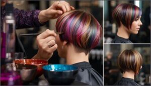 best hair color techniques for short styles best hair color techniques for short styles