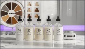 bleaching time by developer volume bleaching time by developer volume