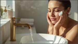 cleansing morning and night cleansing morning and night