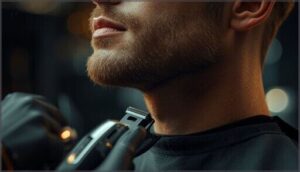 creating a defined neckline and edges creating a defined neckline and edges