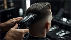 creating the baseline with clippers creating the baseline with clippers