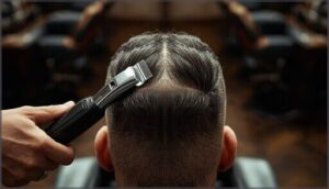 creating the fade line creating the fade line