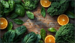 dark leafy greens for iron dark leafy greens for iron