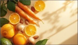 essential vitamins (a, b, c, d, e, biotin) essential vitamins (a, b, c, d, e, biotin)