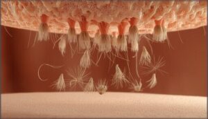 exogen phase (shedding period) exogen phase (shedding period)