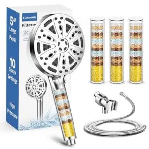 Filtered Shower Head with Handheld, B0FBR9BJW7
