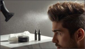 finishing touches to reduce shine finishing touches to reduce shine