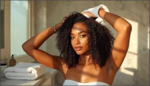 gently towel dry using microfiber or cotton gently towel dry using microfiber or cotton