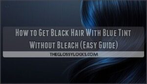 get black hair with blue tint without bleach get black hair with blue tint without bleach
