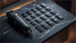 guide combs and length settings guide combs and length settings