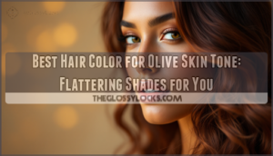 hair color for olive skin tone