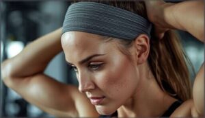 headbands for oil and sweat absorption headbands for oil and sweat absorption