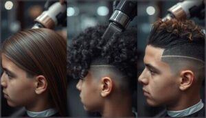 high fade guard numbers for different hair types high fade guard numbers for different hair types