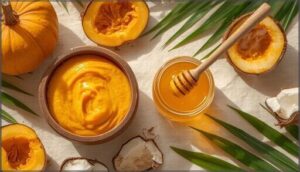 honey and pumpkin mask honey and pumpkin mask