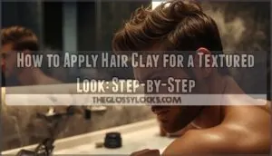 how to apply hair clay for textured look how to apply hair clay for textured look
