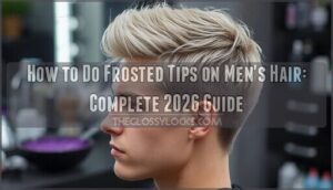 how to do frosted tips on mens hair how to do frosted tips on mens hair