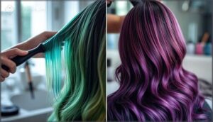how to prepare green hair for purple dye how to prepare green hair for purple dye