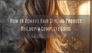 how to remove hair styling product buildup