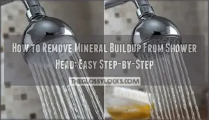 how to remove mineral buildup from shower head how to remove mineral buildup from shower head
