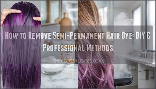 How to Remove Semi-Permanent Hair Dye: DIY & Professional Methods