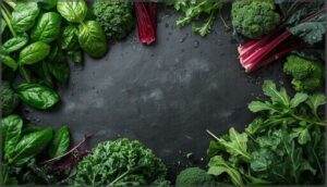 leafy greens and vegetables leafy greens and vegetables