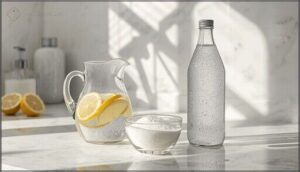 lemon juice, baking soda, and club soda treatments lemon juice, baking soda, and club soda treatments