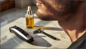 maintaining a short beard maintaining a short beard