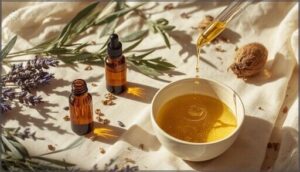 mixing with carrier oils mixing with carrier oils