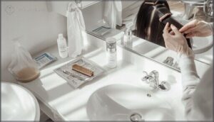 preparing for root touch-up preparing for root touch-up