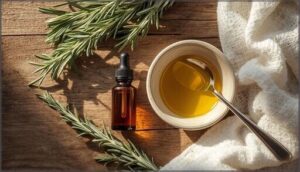 preparing rosemary oil for safe hair use preparing rosemary oil for safe hair use