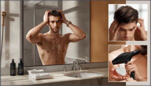 prepping short hair for styling prepping short hair for styling