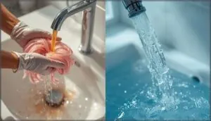 processing time and rinsing processing time and rinsing