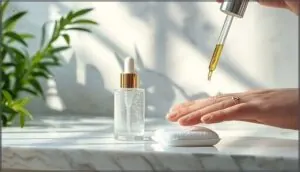 proper toner and serum application proper toner and serum application