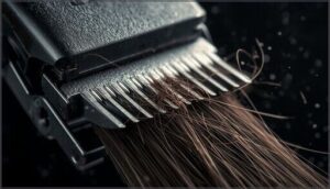 pulling or snagging hair pulling or snagging hair