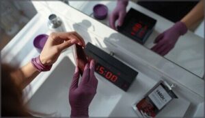 setting a timer and monitoring results setting a timer and monitoring results