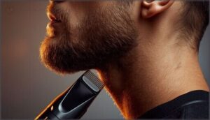 shaping your neckline with a beard trimmer shaping your neckline with a beard trimmer