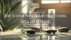 shaving pubic hair without itching