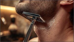 shaving with the grain shaving with the grain