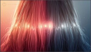 slowed or halted hair length increase slowed or halted hair length increase