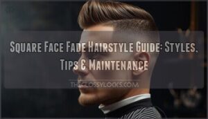 square face fade hairstyle guide square face fade hairstyle guide