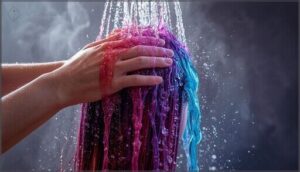 step-by-step rinsing process step-by-step rinsing process